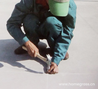 install sports turf step 1