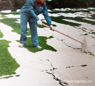 install sports turf step 11