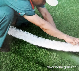 install sports turf step 8